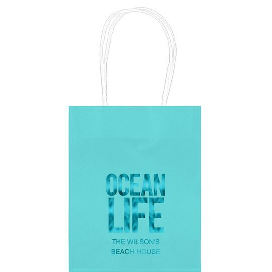 Ocean Life Mini Twisted Handled Bags
